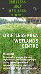 Mobile Screenshot of driftlessareawetlandcentre.com